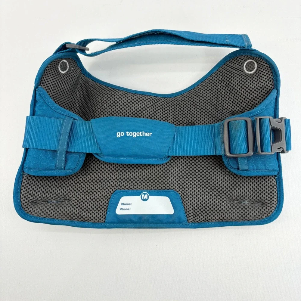 Kurgo Townie Blue Dog Harness Size M 25-50LBS Blue Mesh Padded‎ Adjustable